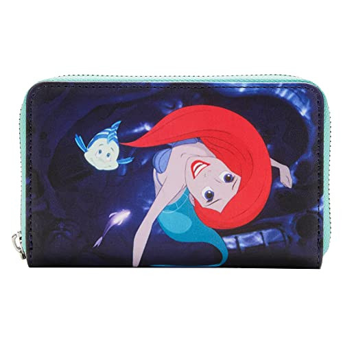 Loungefly Disney The Little Mermaid Princess Scenes Series Zip