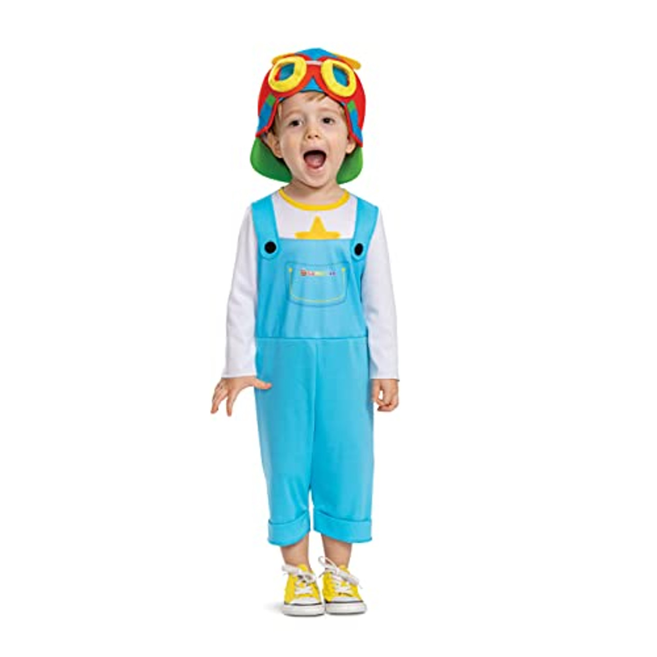 Sonic the Hedgehog Costume, Official Sonic Movie Costume and Headpiece,  Toddler Size Medium (3T-4T) - Fearless Apparel