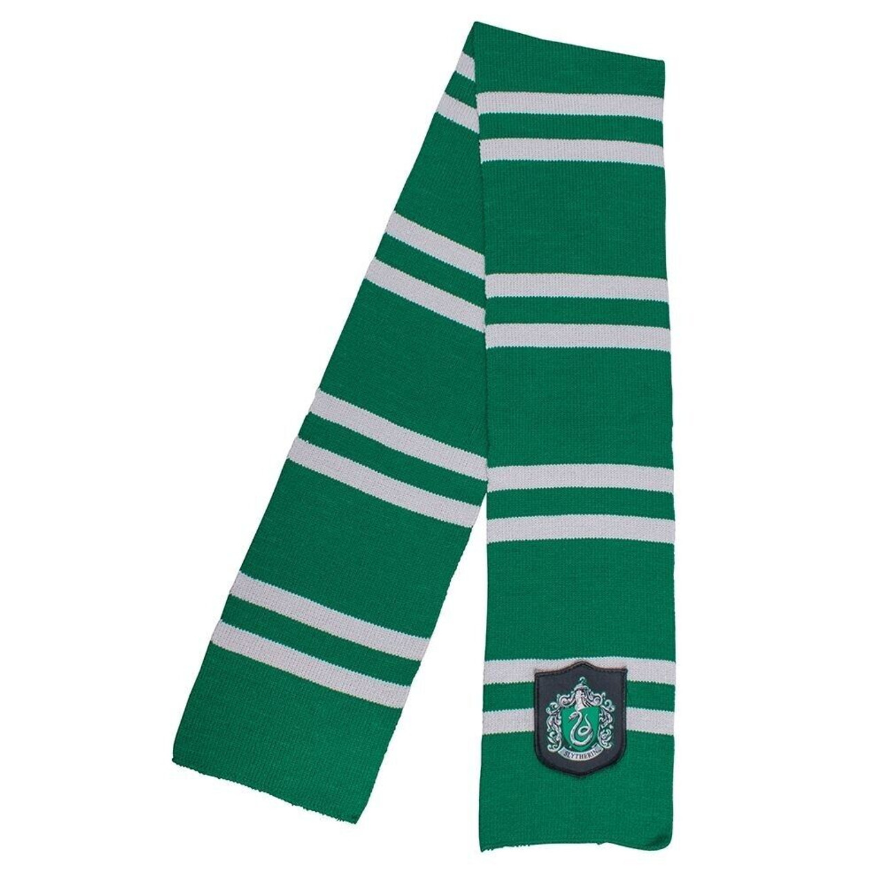 Disguise Slytherin Scarf Hogwarts Magic Student Wizard Green White Knit  108159