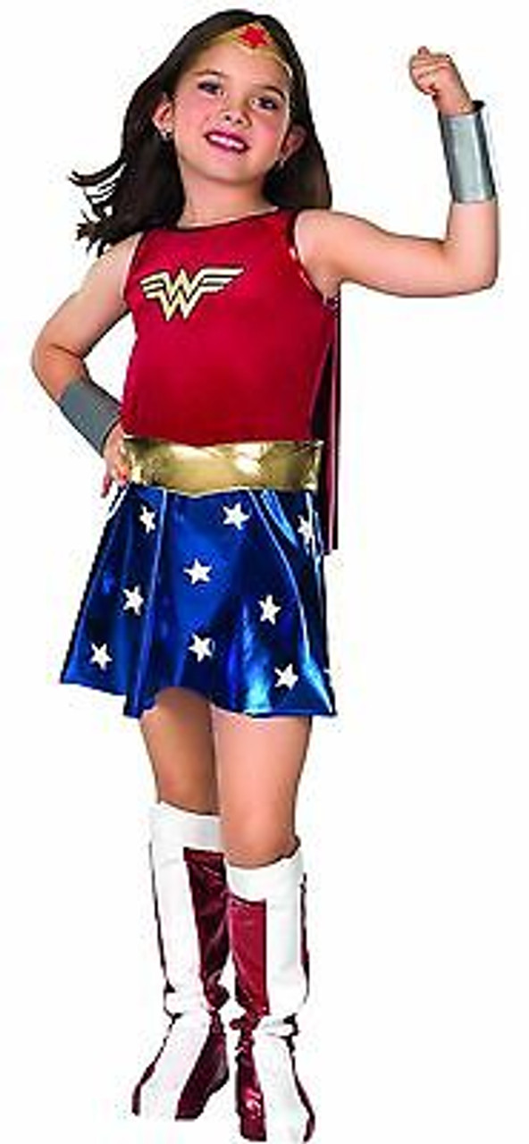 Fancy dress costume - Red/Wonder Woman - Ladies