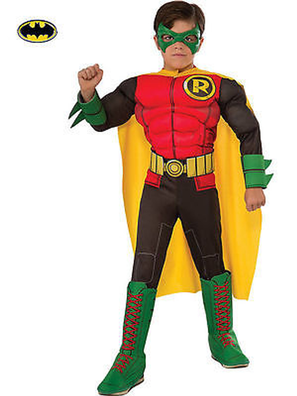 Rubies DELUXE ROBIN BATMAN ARKHAM GOTHAM CITY HALLOWEEN COSPLAY CHILD  COSTUME - Fearless Apparel