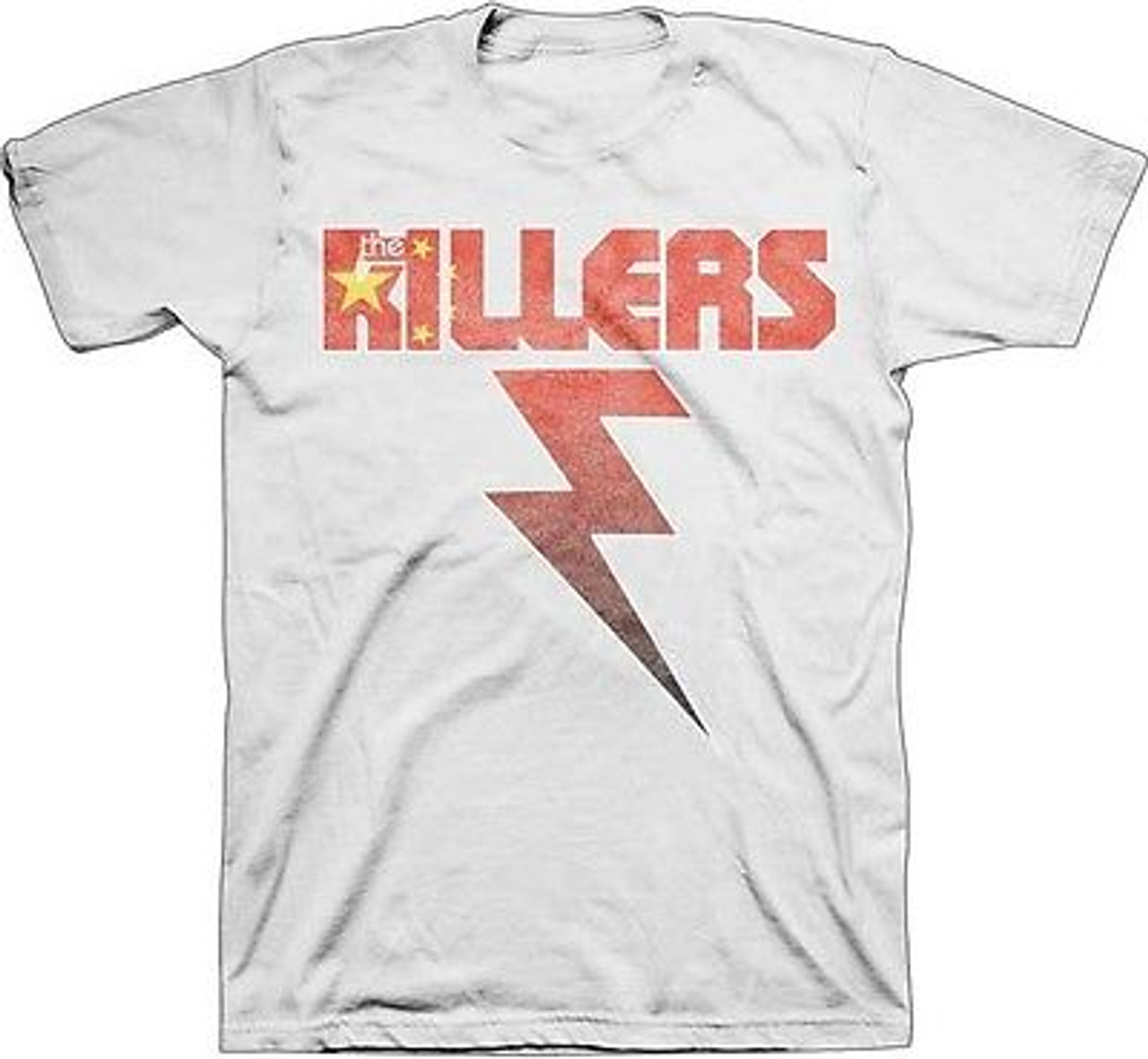 THE KILLERS CHINA BOLT FLAG INDIE SHIRT Fearless S-2XL - DANCE MUSIC ALTERNATIVE Apparel TEE T ROCK