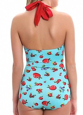 GIRL HOWDY HALTER ANNIE FROCK ONE PIECE BATHING SWIM SUIT SWIMWEAR 416