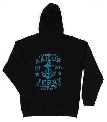 SAILOR JERRY RUM MY WORK TATTOO CLASSIC MENS ZIPUP ZIP HOODIE