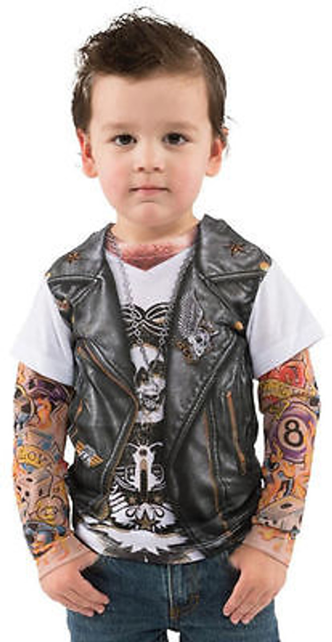 baby biker costume