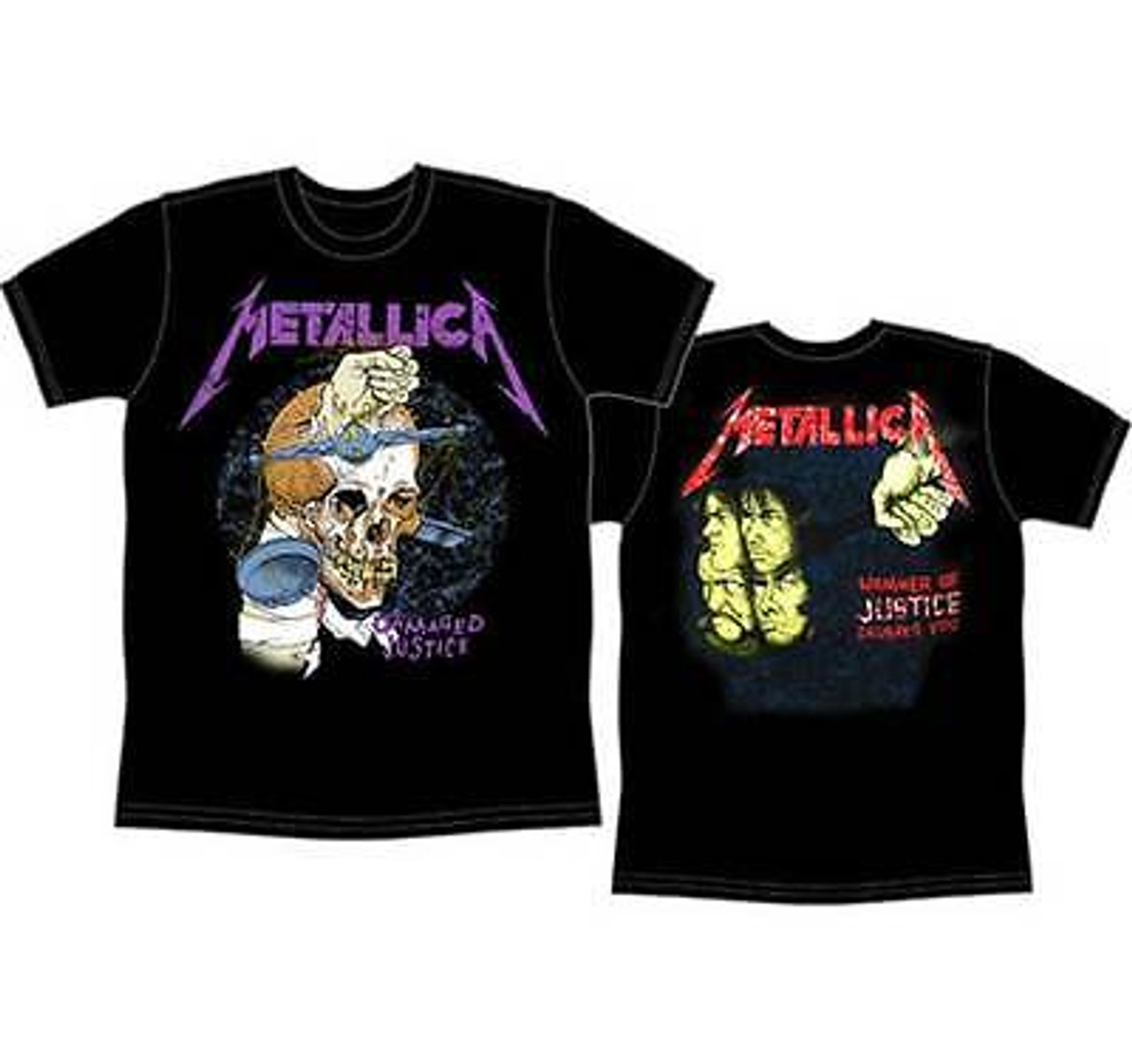 Metallica And Justice For All Heavy Metal Music Rock Band Mens Shirt 50040021