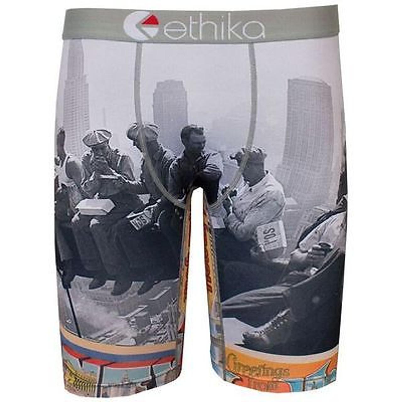 Ethika The Staple Fit White Russians Men Underwear No Rise Boxer Shorts  Briefs - Fearless Apparel