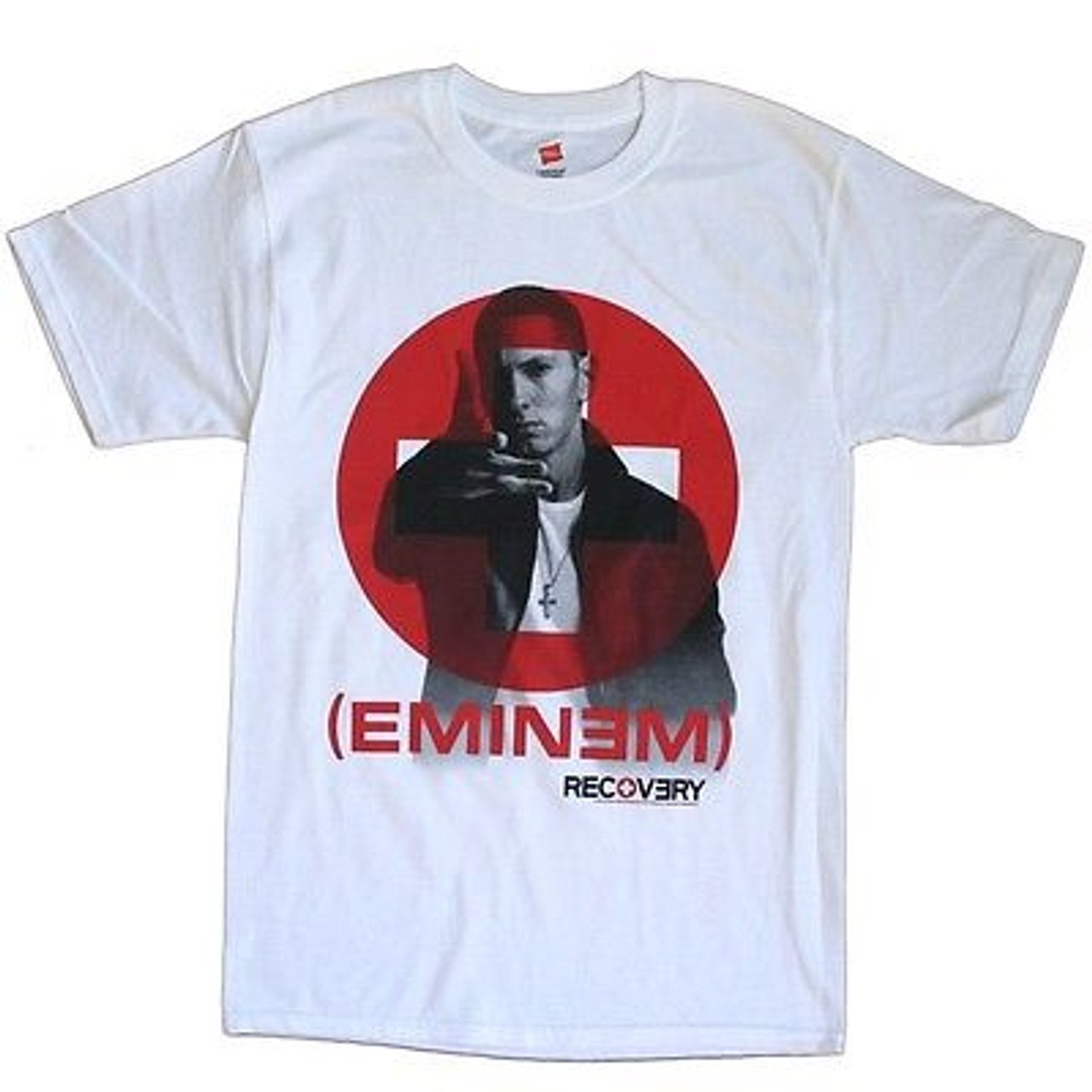 AUTHENTIC EMINEM RECOVERY POINT HIP HOP RAP SLIM SHADY MUSIC SHIRT S M L XL  - Fearless Apparel