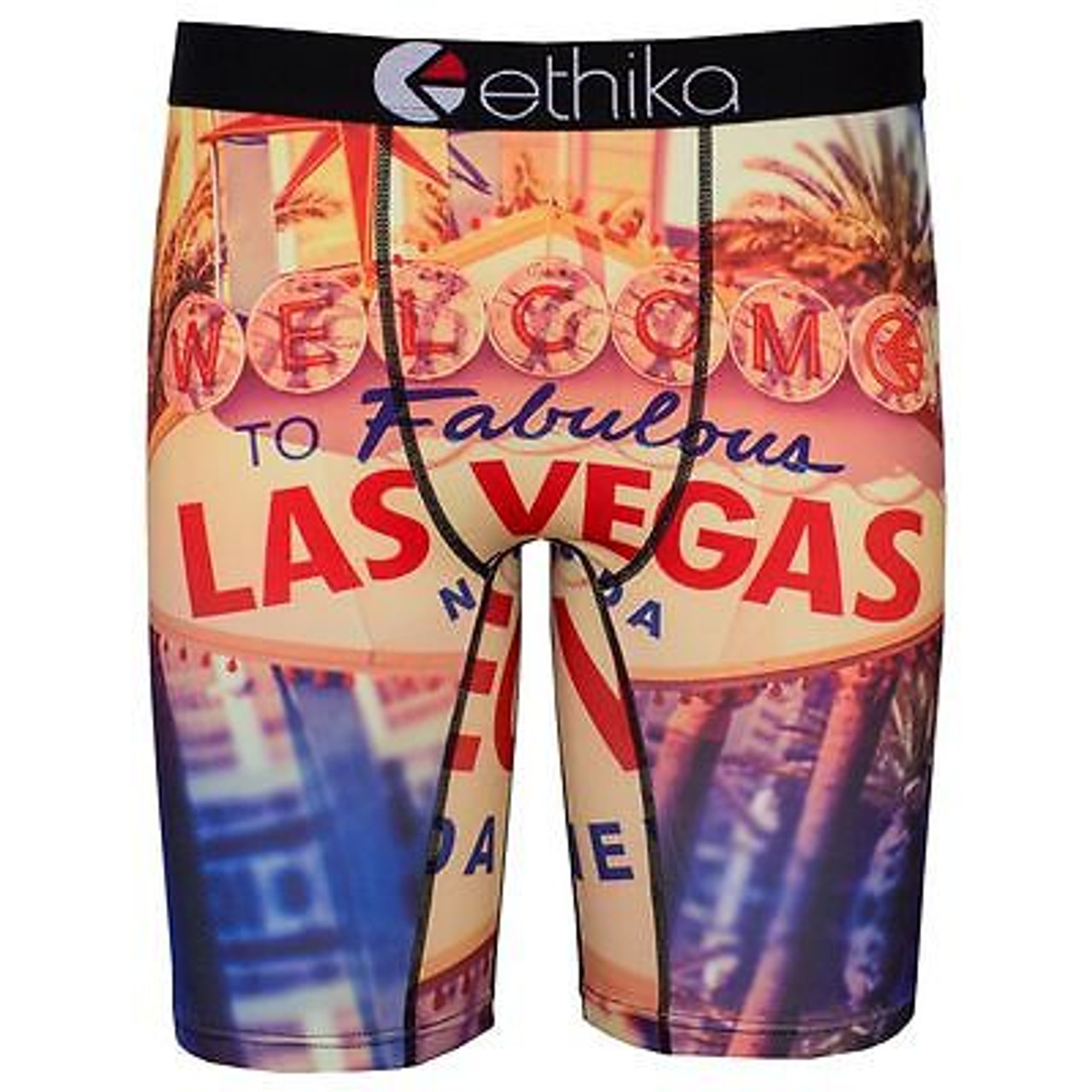 ETHIKA THE STAPLE FIT VINTAGE VEGAS MEN UNDERWEAR NO RISE BOXER SHORTS  BRIEFS - Fearless Apparel