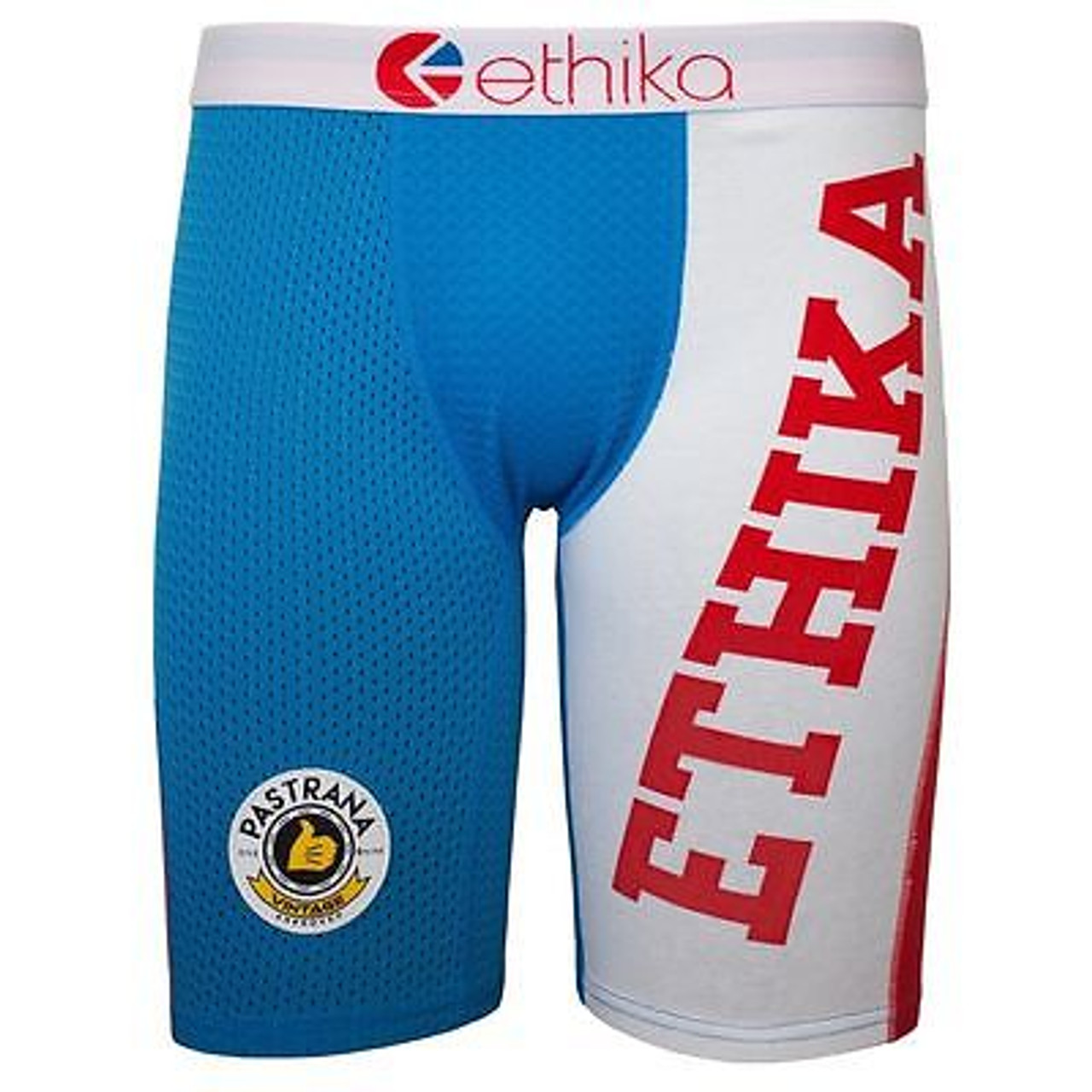 ETHIKA THE STAPLE FIT PASTRANA VINTAGE TRIPES RED UNDERWEAR NO RISE BOXER  BRIEFS - Fearless Apparel