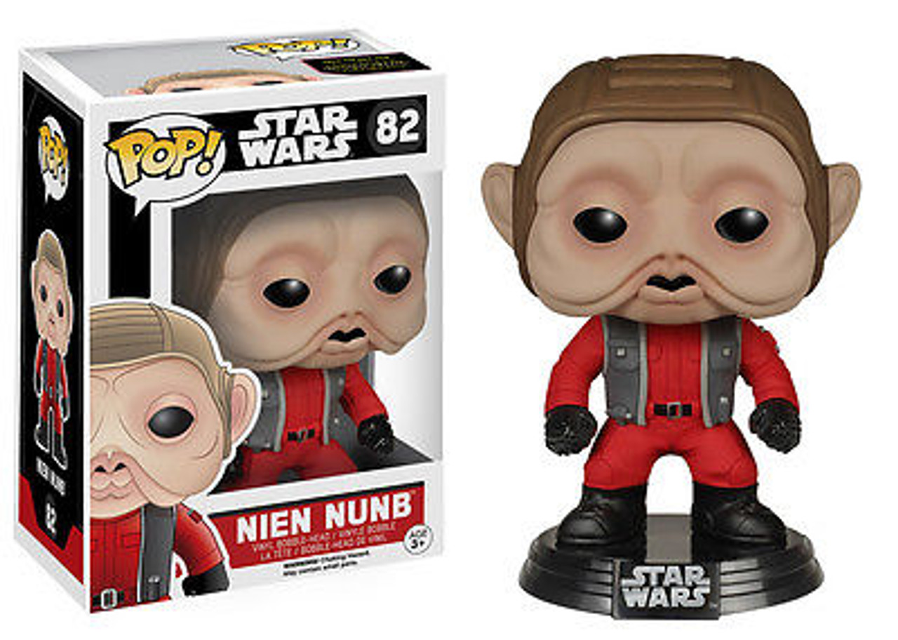 FUNKO POP STAR WARS EPISODE 7 NIEN NUNB FORCE AWAKENS JEDI VINYL