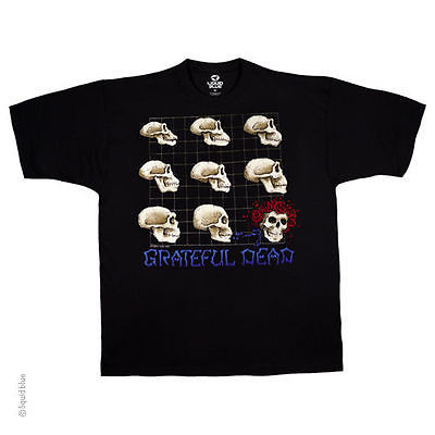 GRATEFUL DEAD EVOLUTION MISSING LINK SKULLS MUSIC BAND ROCK MENS