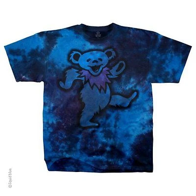 GRATEFUL DEAD BIG BEAR ROCK TIE DYE BAND COLORFUL MUSIC MENS T 