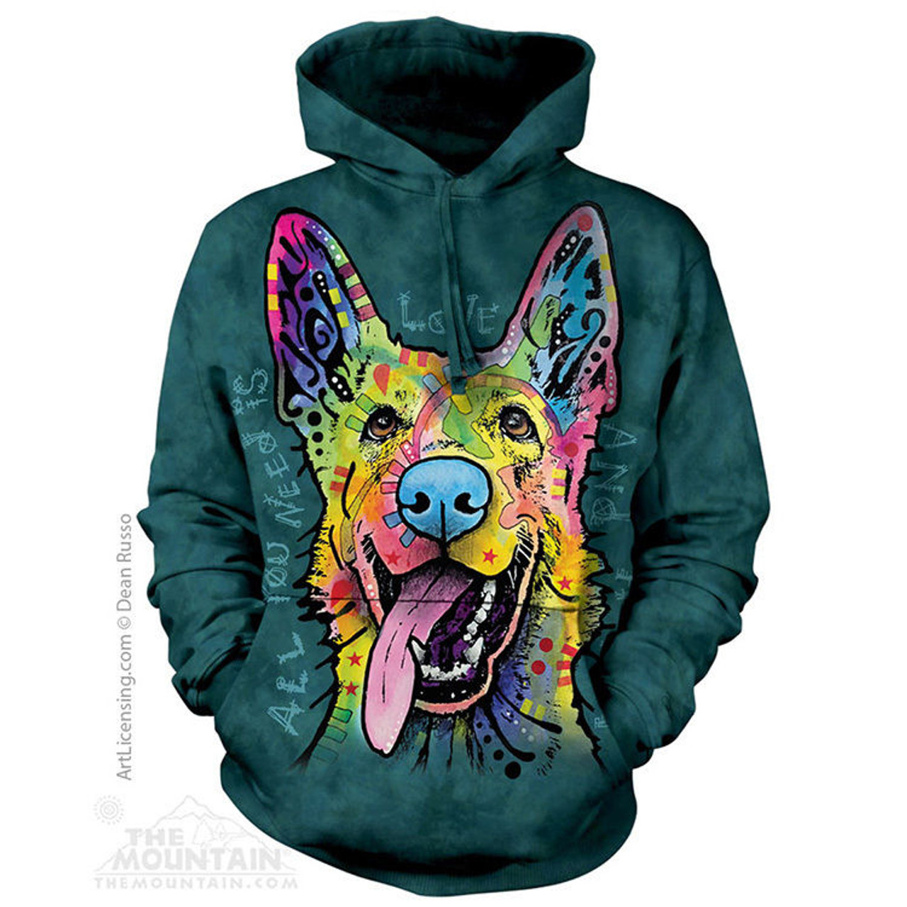 dog hooded sweatshirt