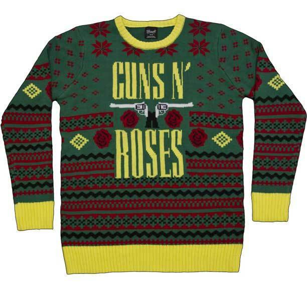 Guns N Roses Ugly Christmas Sweater 