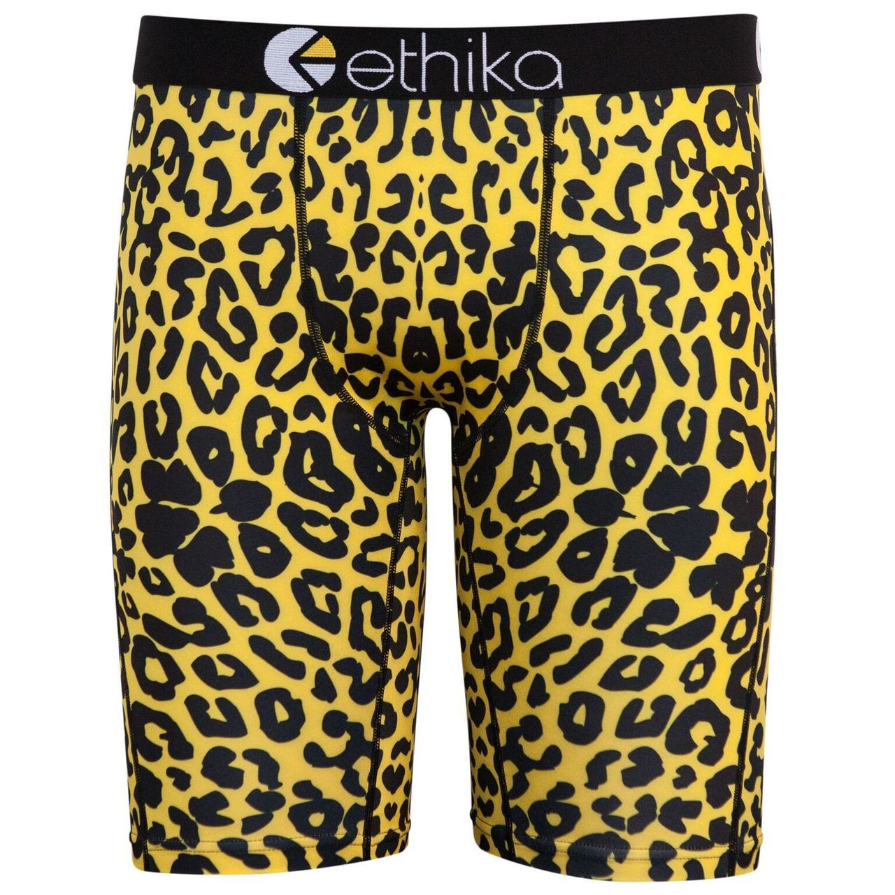 Ethika Yellow Cat Adult Mens Boxer Brief UMS764 - Fearless Apparel