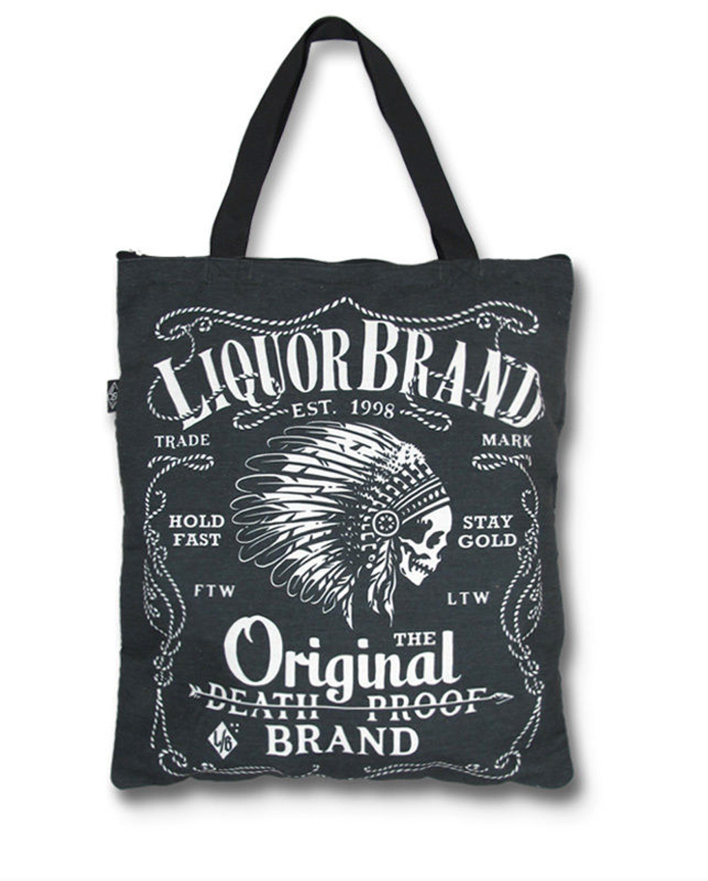 Liquor Brand Firewater Punk Tattoo Retro Vintage Tote Bag Handbag Purse Tb 061 Fearless Apparel Liquor Brand Firewater Punk Tattoo Retro Vintage Tote Bag Handbag Purse Tb 061 Fearless Apparel