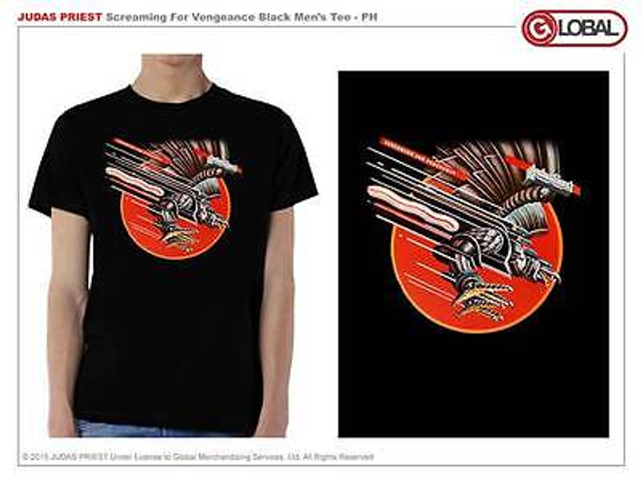 judas priest screaming for vengeance shirt