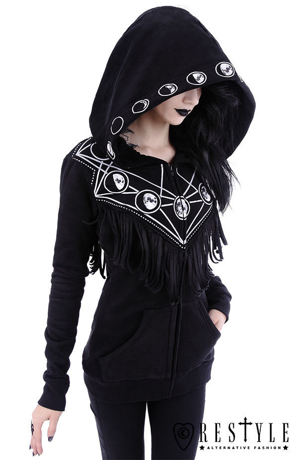 moon phase hoodie