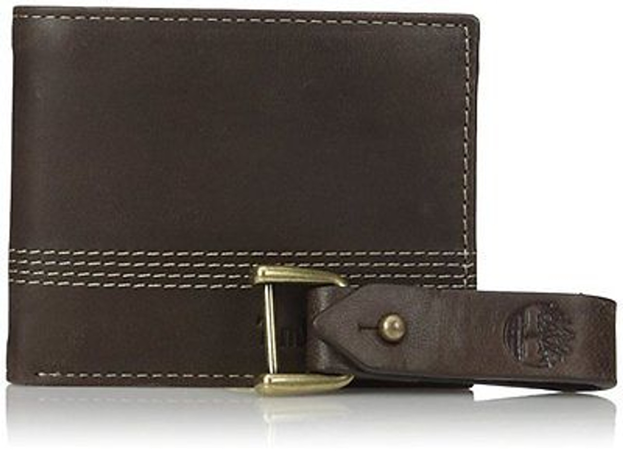 timberland men's leather wallet