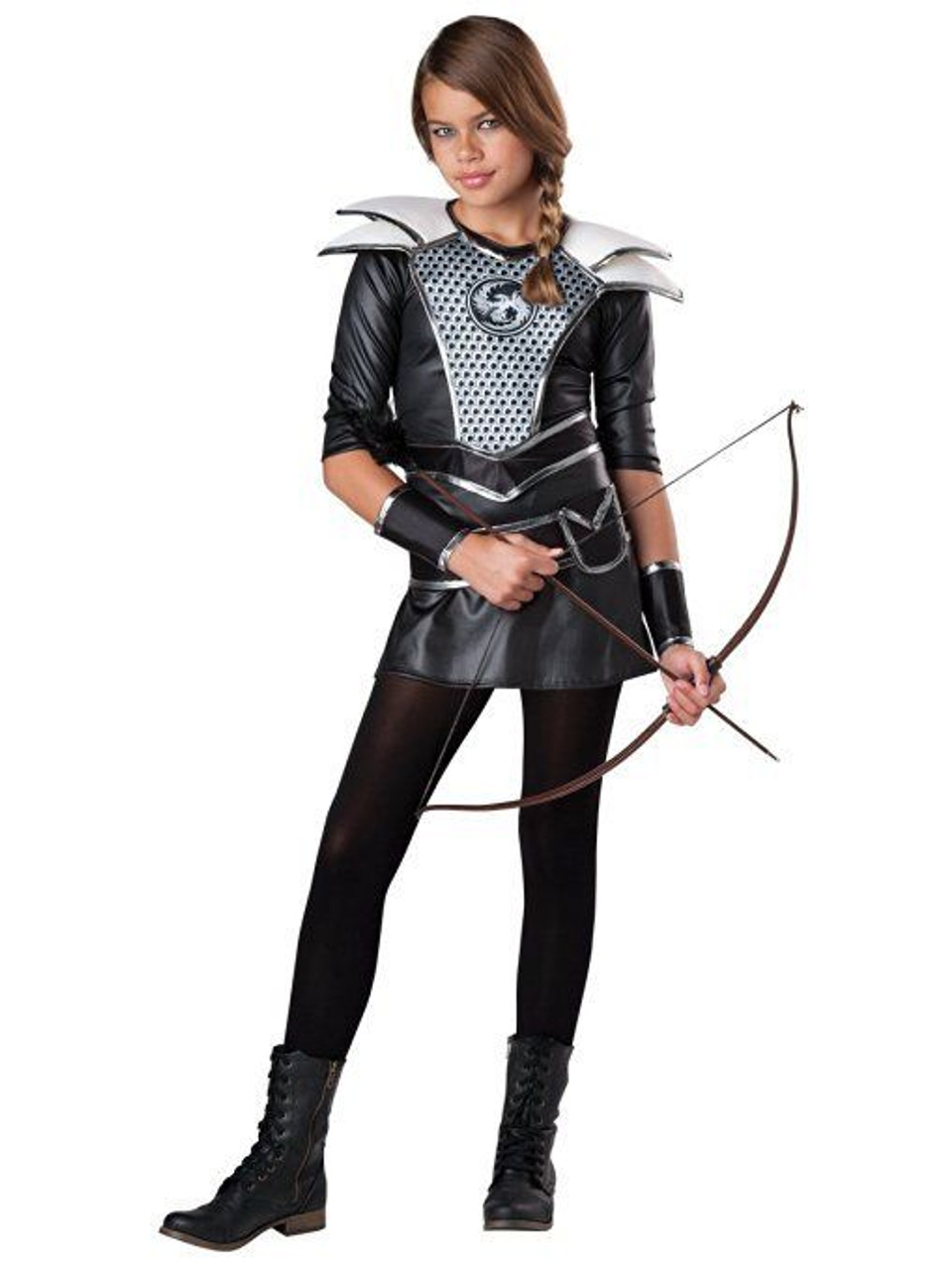 Incharacter Midnight Huntress Cosplay Katniss Halloween Costume Tween 18071