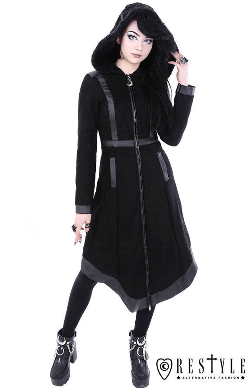 Restyle Moon Witch Wicca Magic Punk Emo Goth Womens Jacket Gothic