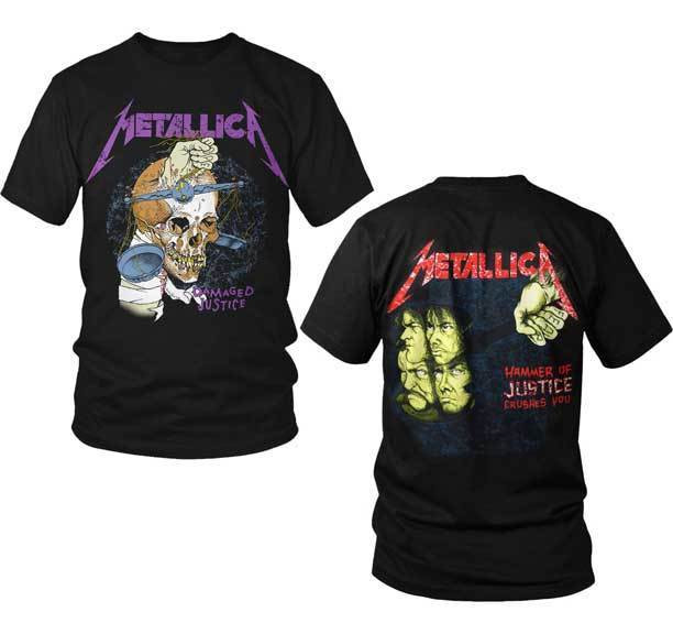 Metallica Harvester of Sorrow Heavy Metal Rock Music Band Mens