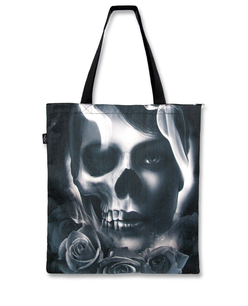 Liquor Brand Halflife Punk Tattoo Emo Goth Tote Bag Handbag Purse Tob Fearless Apparel