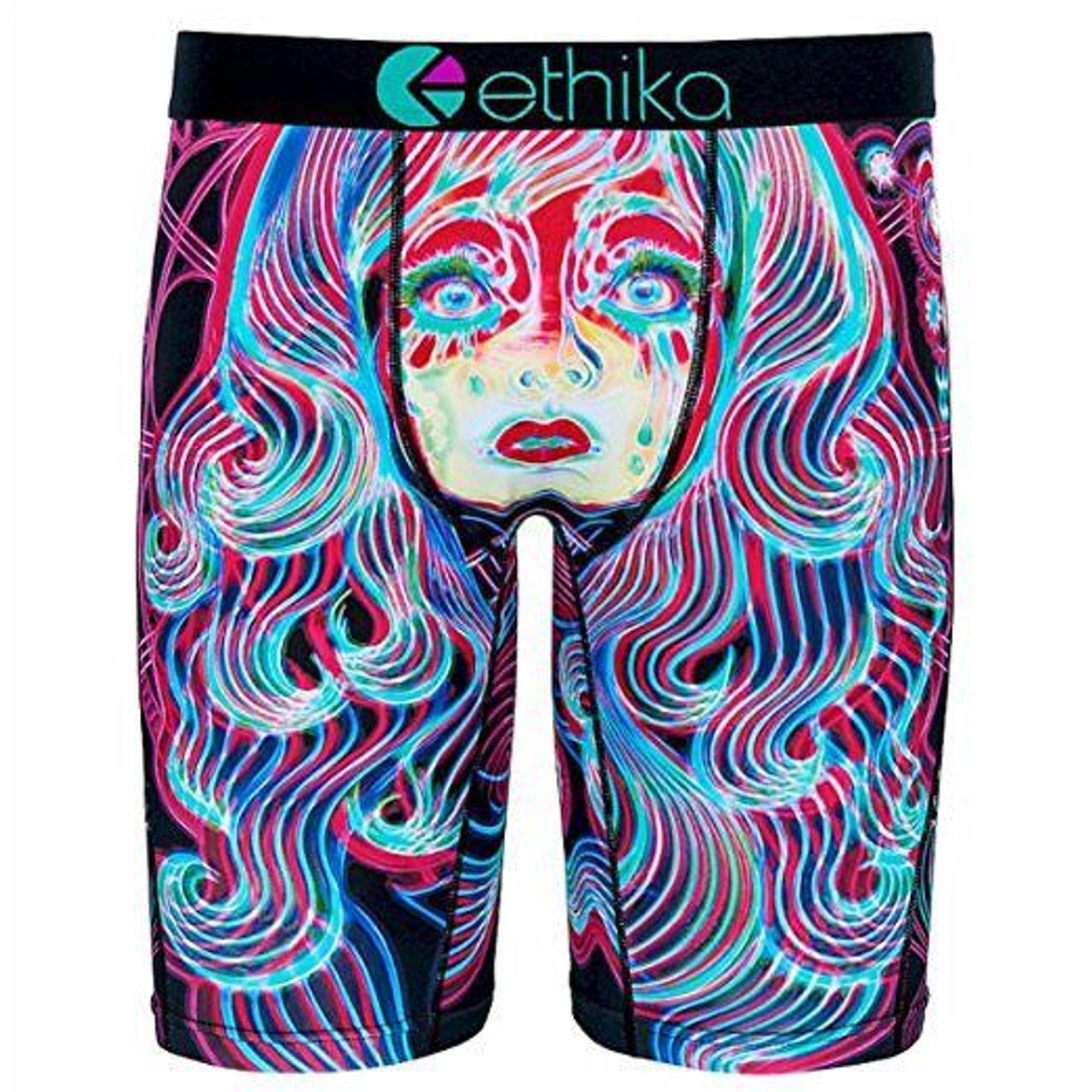 Ethika Staple Fit Electric Dream Urban Underwear No Rise Boxer Briefs  UMS166 - Fearless Apparel