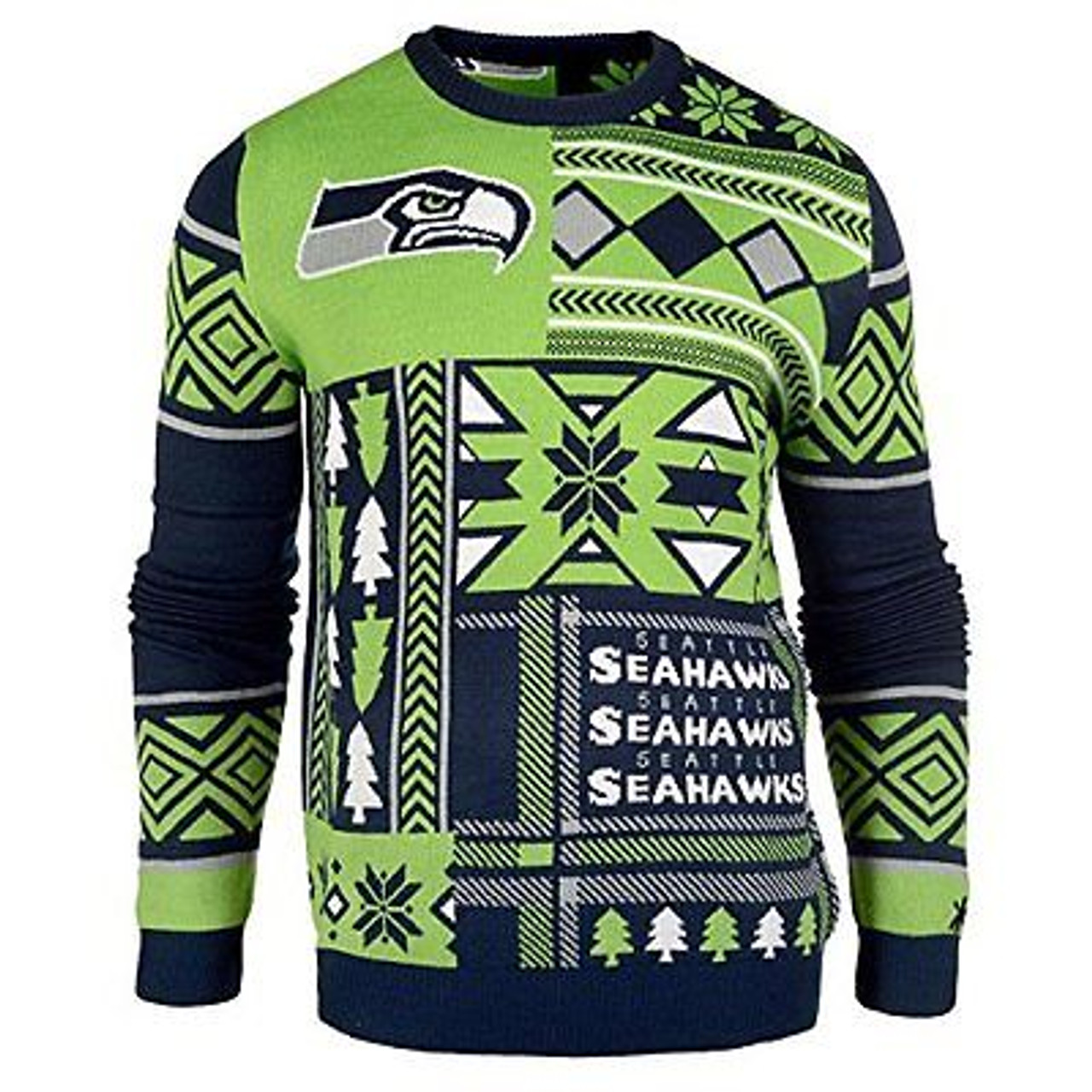 Ugly seahawks christmas sweater Clearance