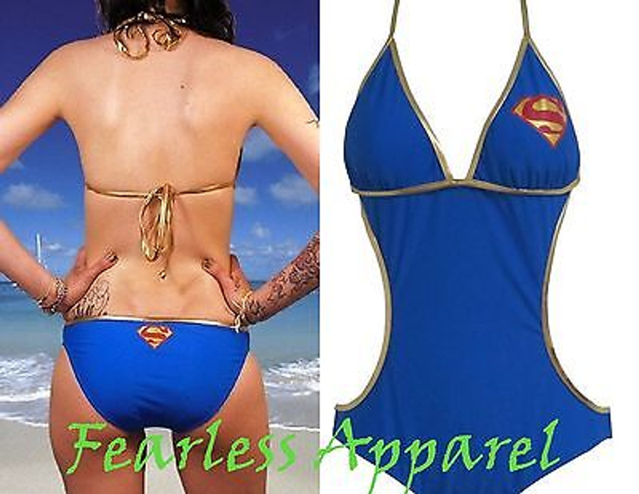 DC Comics Wonder Woman Swimwear for Girls Sizes (4+)