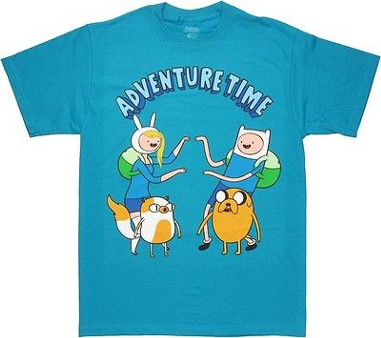 Adventure Time With Finn & Jake Twins Cartoon Network Tv Show Adult T Shirt  S