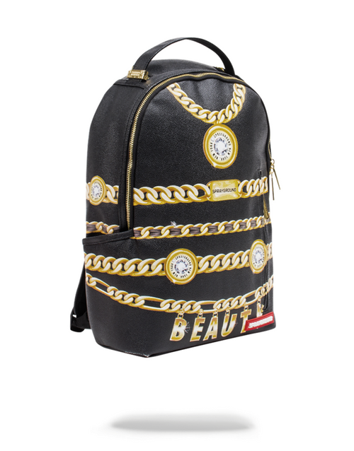 Sprayground Beauty Chains Bling Diamonds School Book Bag Backpack  910B1755NSZ - Fearless Apparel