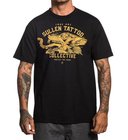 Sullen Art Collective Tobias Tattoo Octopus Dragon Mens T Tee Shirt SCM1825 Sullen Art Collective Tobias Tattoo Octopus Dragon Mens T Tee Shirt SCM1825