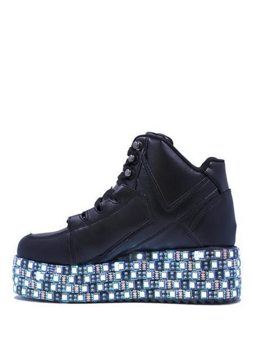 led platform sneakers