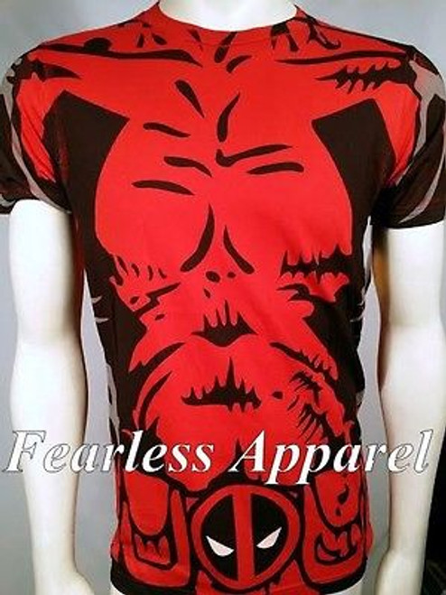 MARVEL COMICS DEADPOOL SWORDS GUNS ANTI SUPER HERO MOVIE T TEE SHIRT S-2XL MARVEL COMICS DEADPOOL SWORDS GUNS ANTI SUPER HERO MOVIE T TEE SHIRT S-2XL