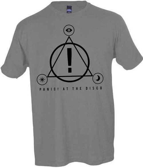 Panic At The Disco Symbol Pop Punk Rock Alternative Music Tee Shirt MAN-PAD-1005 Panic At The Disco Symbol Pop Punk Rock Alternative Music Tee Shirt MAN-PAD-1005