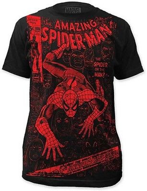SPIDERMAN SPIDER OR THE MAN MARVEL SUPERHERO MOVIE COMIC SUBWAY T SHIRT S-2XL SPIDERMAN SPIDER OR THE MAN MARVEL SUPERHERO MOVIE COMIC SUBWAY T SHIRT S-2XL