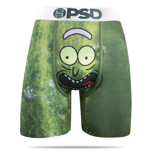 PSD Pickle Rick and Morty Adult Swim Cartoons Boxer Briefs Underwear 1182053-GRN