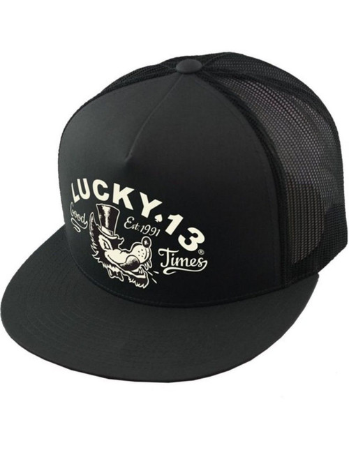 punk trucker hat