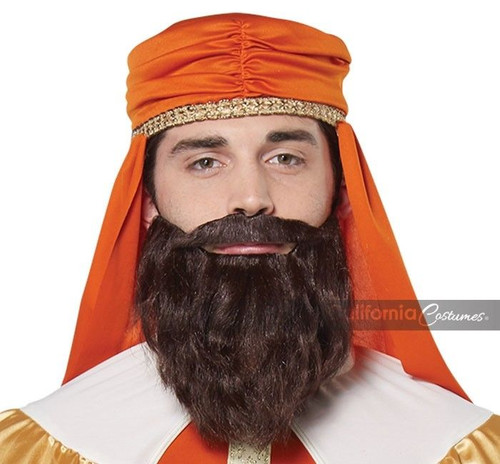 California Costumes Wise Man Beard Mustache Brown Adult Halloween Costume 70920 California Costumes Wise Man Beard Mustache Brown Adult Halloween Costume 70920