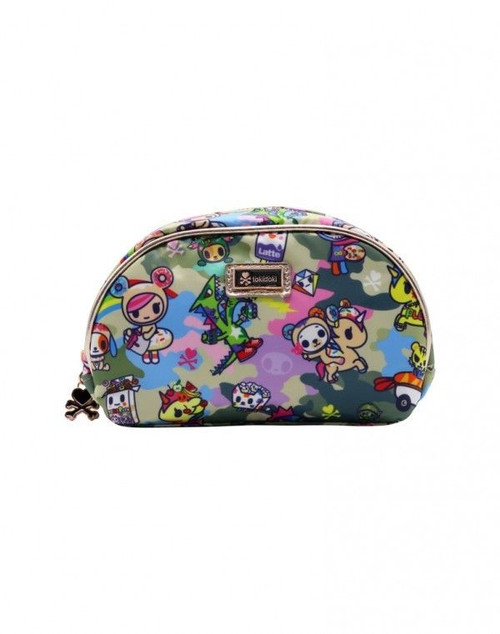 Tokidoki Camouflage Kawaii Collection Urban Cosmetic Clutch Purse Bag TK1803220 Tokidoki Camouflage Kawaii Collection Urban Cosmetic Clutch Purse Bag TK1803220
