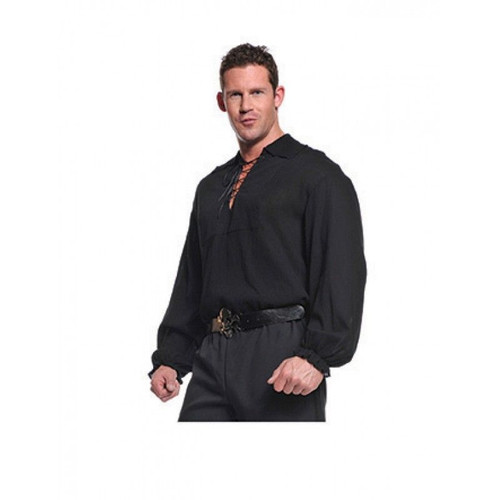 Underwraps Pirate Shirt Lace Front Sea Ocean Adult Mens Halloween Costume 29299 Underwraps Pirate Shirt Lace Front Sea Ocean Adult Mens Halloween Costume 29299