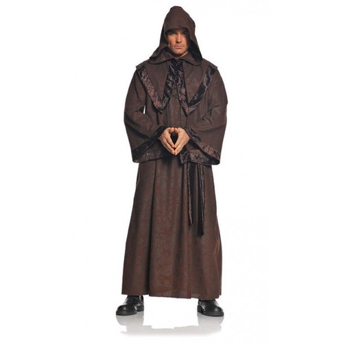 Underwraps Deluxe Monk Robe Medieval Gothic Adult Mens Halloween Costume 29321 Underwraps Deluxe Monk Robe Medieval Gothic Adult Mens Halloween Costume 29321