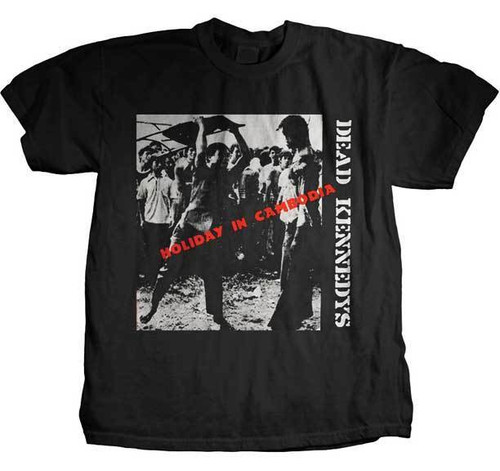 Dead Kennedys Holiday in Cambodia Hardcore Punk Rock Music Tee Shirt ESP-1013 Dead Kennedys Holiday in Cambodia Hardcore Punk Rock Music Tee Shirt ESP-1013