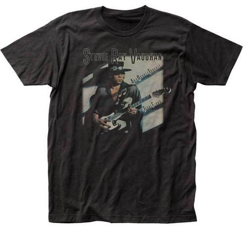 Stevie Ray Vaughan Texas Flood Electric Blues Rock Music Men's Tee Shirt SRV01 Stevie Ray Vaughan Texas Flood Electric Blues Rock Music Men's Tee Shirt SRV01