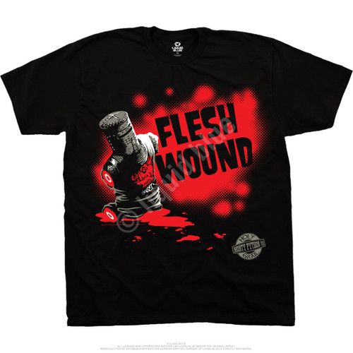Monty Python Holy Grail Flesh Wound Music Rock Band Adult Mens T Tee Shirt 31001 Monty Python Holy Grail Flesh Wound Music Rock Band Adult Mens T Tee Shirt 31001