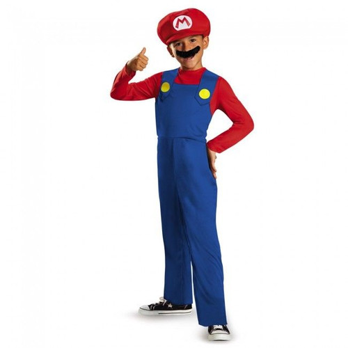 Disguise Super Mario Brothers Mario Luigi Child Boys Halloween Costume 73689 Disguise Super Mario Brothers Mario Luigi Child Boys Halloween Costume 73689