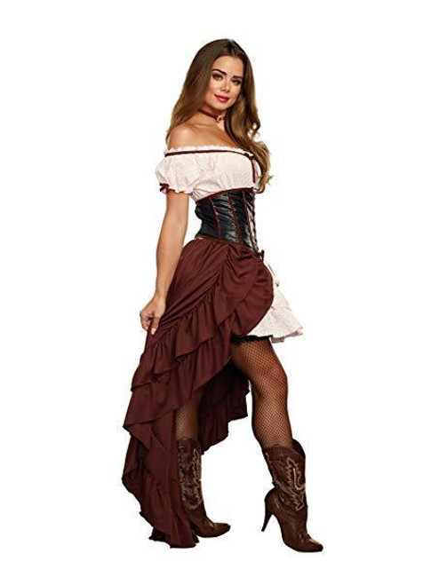 western corset dress