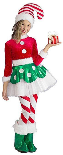 Princess Paradise Candy Cane Elf Princess Toddler Kids Christmas Costume 4789 Princess Paradise Candy Cane Elf Princess Toddler Kids Christmas Costume 4789